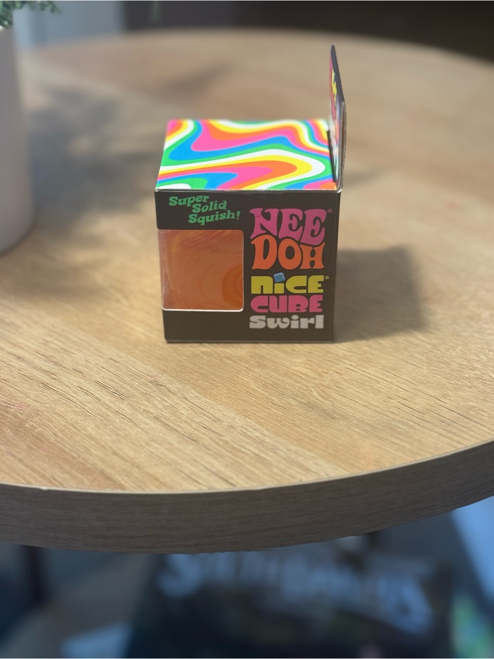 Needoh nice cube swirl (orange/yellow) (authentic schylling) New in box. - Picture 3 of 5